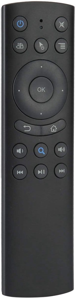 Dailygoody - G20 Bluetooth 5.0 - Draadloze Afstandsbediening - Sensorbediening - Stabiele Verbinding - Geschikt voor Android TV - Compact formaat