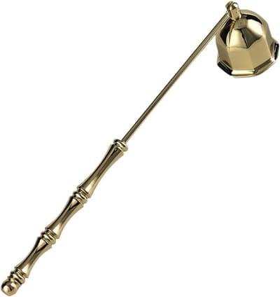 Kaarsblusser - Kaarsaccessoire - Veilig Doen - Lange Handgreep - 19 cm - Zilverkleurig