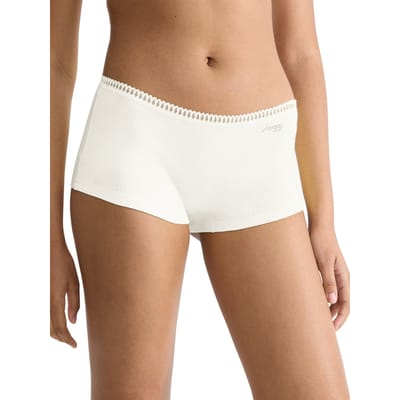 Sloggi Women GO Crush Short (3-pack) - dames boxer - wit