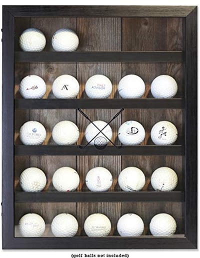 Schaduwbox Lijst, Zwart, 11x14 voor Golfballen