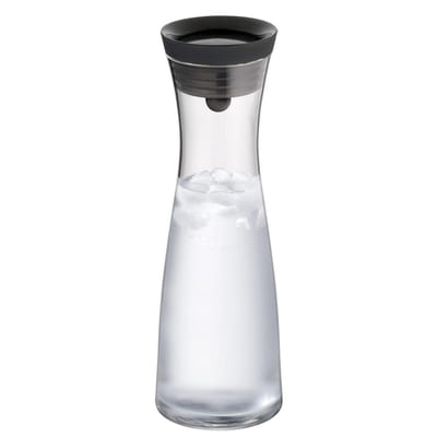WMF Basic - Waterkaraf - 1,0L - Zwart - Druppelvrij - Elegant Design