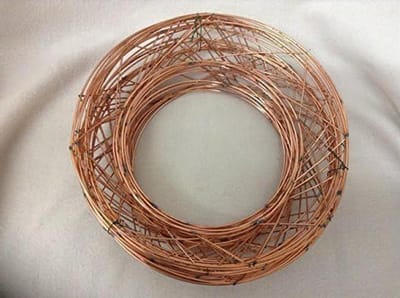 Bloemen Benodigdheden - Krans Ringen - Kransen Maken - Verhoogde Draad - 10 stuks - Metaal
