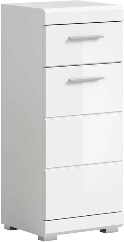 Scout staande kast wit hoogglans MDF TZ wit NB - 31x37x88cm