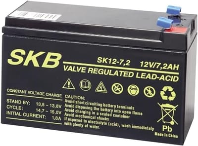 Oplaadbare Accu - 12 Volt Batterij - Energie Opslag - Hoge Capaciteit - 72 Ah