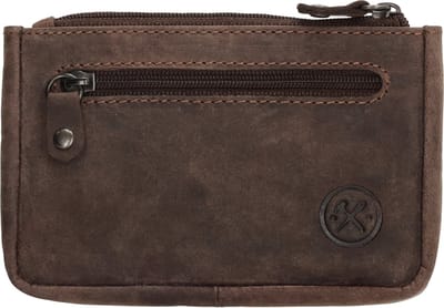 Hide & Stitches Idaho Sleuteletui - 100% Leer - Donkerbruin