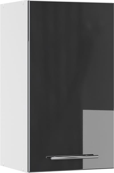 Vicco Fame-Line Badkamerkast – 40 x 72 cm Antraciet Hoogglans