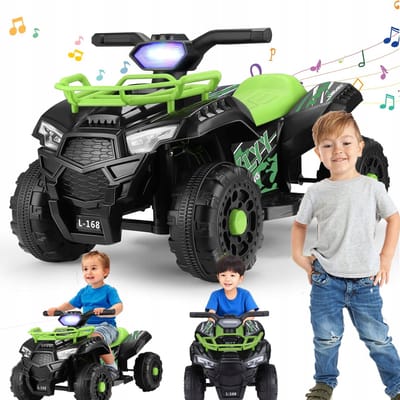 Kinder Elektrische SUV - Met Muziespeler, Lichtjes en Veilig Ontwerp - 6V Ride-On Auto met EU Stekker - Speelgoed voor 3-6 Jaar