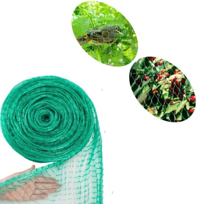 Dailygoods - Vogelbeschermingsnet - Duivennet - Bescherming voor fruit en planten - Wit - Tuinnet - Geschikt voor alle soorten tuinen