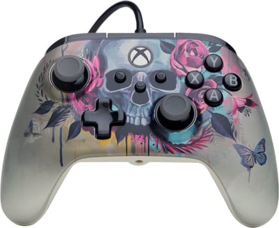 PowerA Advantage Bedrade Controller - Xbox Series X|S - Bloom & Gloom - 3m USB-kabel
