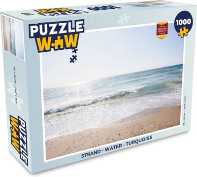 Puzzel Strand - Water - Turquoise - Legpuzzel - Puzzel 1000 stukjes volwassenen