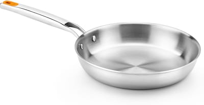 Efficiënte Inox Triply Braadpan 20 cm - Roestvrij Staal, PFOA-vrij, Geschikt voor Inductie