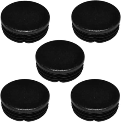 Dopjes voor Stoelen - Rond Plastic - Meubels Beschermen - Goede Grip - 26 mm - Zwart