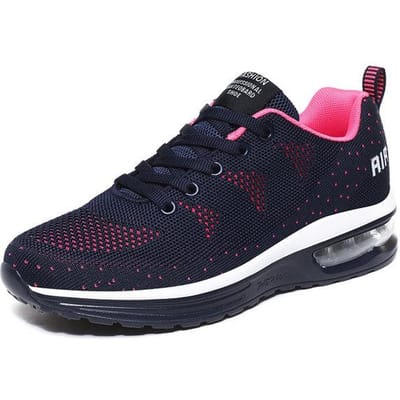 Dames Hardloopschoenen Ademende Sneakers met Luchtkussen 39 blauw