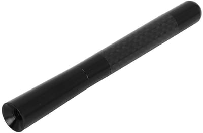 Allecto - Universele Autodak Radio Antenne - Mini Cooper Antenne - Aluminium Carbon - Decoratieve Antenne - Gemodificeerd - Geschikt voor R55 R56 R...
