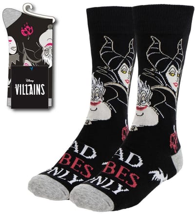 Disney Villains Bad Vibes women's knee high socks 36/43