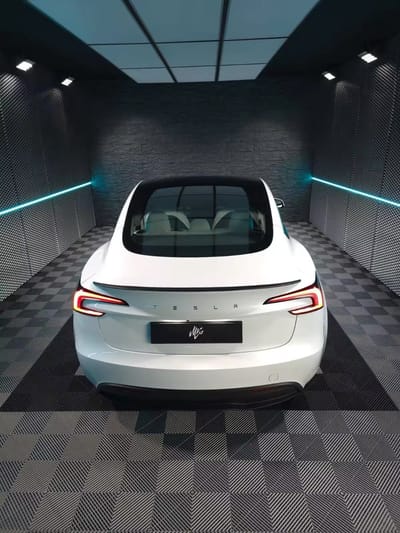 Tesla Model 3 Highland Performance Spoiler Achterklep Mat Carbon Accessoires Nederland België