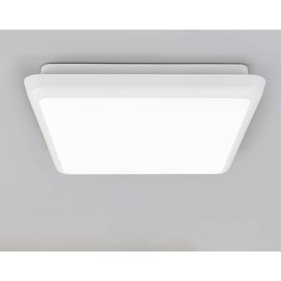Arcchio LED plafondlamp Augustin, 25 x 25 cm, wit, IP54