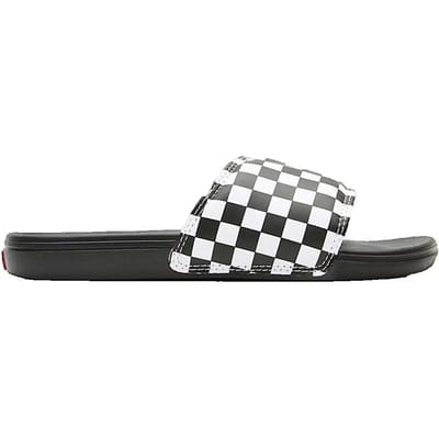 Vans Heren Men Action Sports Surf FTW Sneaker Mn La Costa Slide-On (Checkerboard) Truwht/Blk