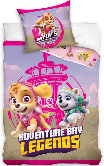 PAW Patrol Dekbedovertrek Legends - Eenpersoons - 140 x 200 cm - Katoen