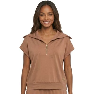 Capuchon sweaters Leone 1947 Woman Hoody Sleeveless Classy