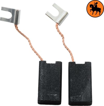 Koolborstelset voor Bosch GBO - 6,3x12,5x23mm - Vervangt 1.607.014.106