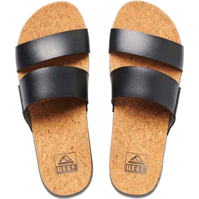 Reef Cushion Bounce Vista Hi Dames Slippers - Zwart - Maat 40