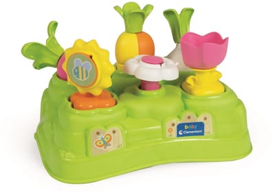 Baby Clementoni - Baby Garden - Motoriek Speelgoed - Mini Activiteitentafel - Educatief Speelgoed - vanaf 10 maanden