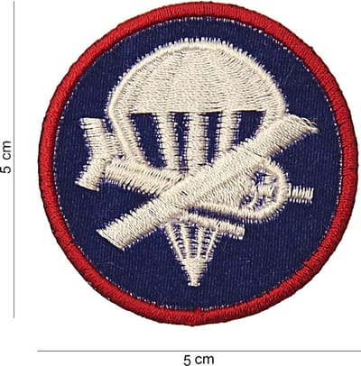 Embleem stof combined airborne garrison cap