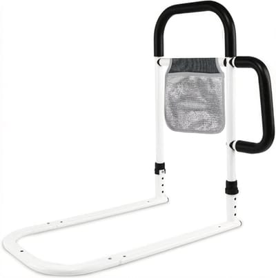DnA® Bedsteun - Bedbeugel - Bedsteun/Bedbeugel - Wit/Zwart - 5cm x 41cm x 57cm
