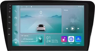 Autoradio met bluetooth - Carplay - Voor SKODA Octavia 3 A7 (2013-2018) - Geschikt voor Apple en Android - Stereo - Navigatie - Navigatiesysteem auto - 1GB 32GB