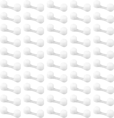 50 Stuks Neusfilters van Schuim, Ademende en Onzichtbare Neusfilters – Geschikt voor Bescherming tegen Stof, Huisdierharen, Pollen en Zonnebrandsprays