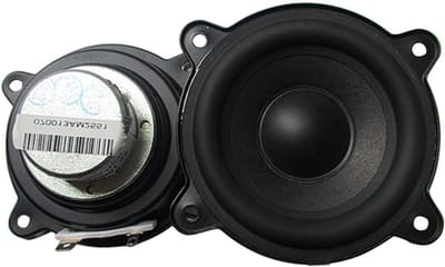 Full Range Speaker - Subwoofer - Muziek Luisteren - Sterke Dynamiek - 2.5 Inch - Wit