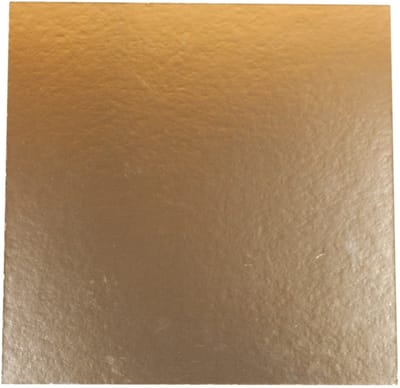 Taartkarton Vierkant Goud/Zwart 32x32cm 50st.