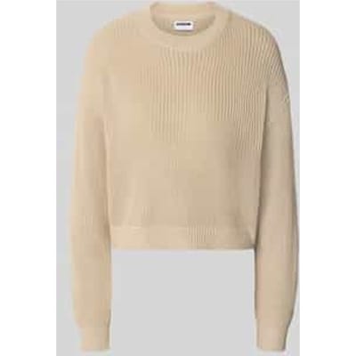 relaxed fit pullover van katoenmix model 'Maysa'