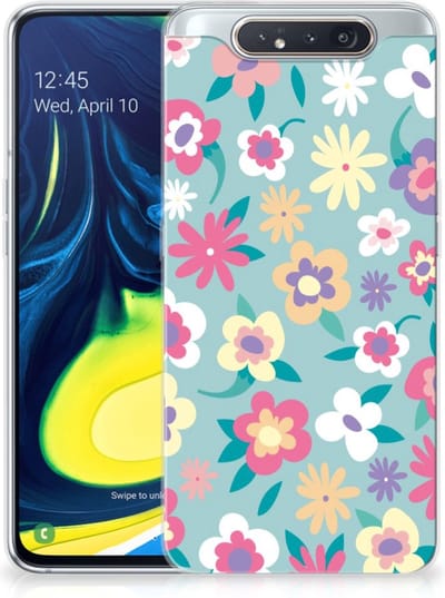 Samsung Galaxy A80 TPU Case Flower Power