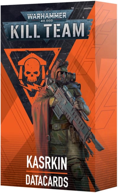Kill Team Kasrkin datacards (Warhammer nieuw)