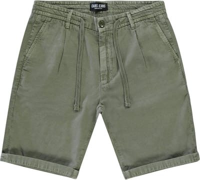 Cars Jeans Short Horan Heren Broek - Olive - Maat S