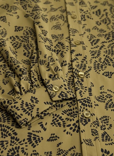 YEST CURVE Vedita Essential Tops - Avocado Green/Black - maat 0(46)
