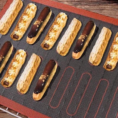 Dailygoods- Bakmat Siliconen - Herbruikbaar - Veilig en Duurzaam - Hittebestendig - 30x40 cm - Optimale Warmteverdeling - Ovenmat