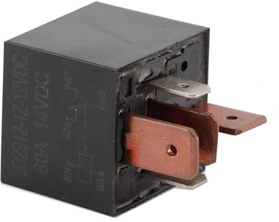 Dailygoody - Heavy Duty Relay - 80A 5-Pin Relay - Betrouwbare stroomonderbreking - Geschikt voor auto en truck - Ondersteunt 12V - Duurzaam ontwerp -