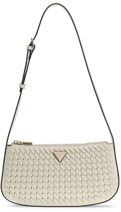 GUESS schoudertas Kora Shoulder Bag Cream White crème
