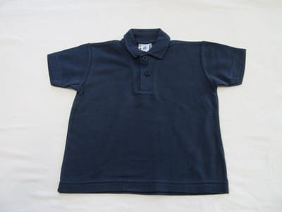 petit bateau , jongens , polo korte mouw , marine , effen , classic ,  4 jaar 102