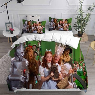 Ensembles de literie Le Magicien d'Oz Couette Housse de couette Housse de lit Taie d'oreiller Ensembles 2-3 pièces Taille enfant adulte AU Single 140x210cm