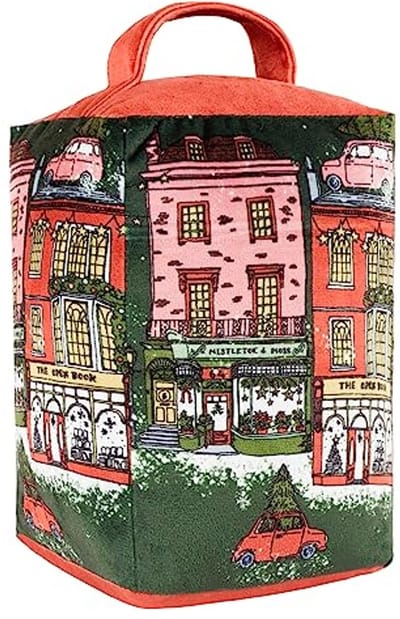 Kerst Deurstop met Sneeuwdecoraties