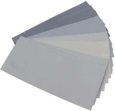 Complete set schuurpapier van 15 stuks, siliconen carbide, korrel 2000 tot 10000 voor auto en ambachtelijke projecten