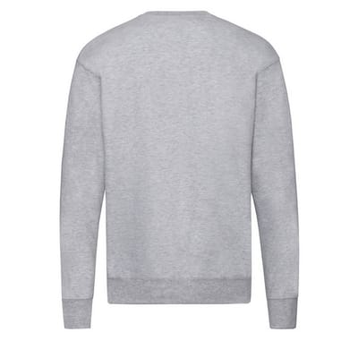 Fruit of the Loom Heren Lichtgewicht Set-In Sweatshirt (Heide Grijs)