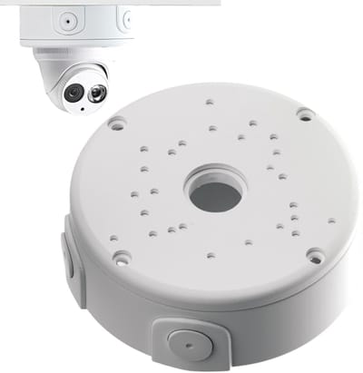 Camera Aansluitdoos - Basisbox Beveiliging - Kabels Verbergen - Waterdicht Ontwerp - 12x12x5cm - Zwart