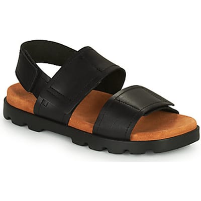 Platte sandalen Camper Crucero Negro/BrutusSand Negro