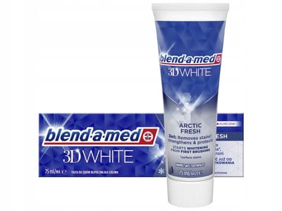 Blend-A-Med 3D White Extreme Fraîcheur Arctique Dentifrice Blanchissant 75 ml