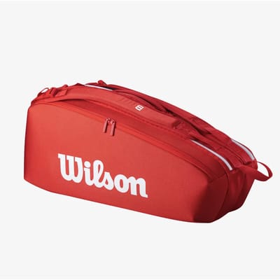 Tas voor 6 tennisrackets Wilson Super Tour 2025